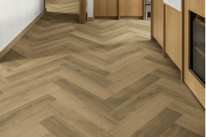 Ламінат Quick-Step Impressive Design Дуб обгорілий натуральний, 32 класс, фаска 4v, влагостійкий, 8*131*655 мм